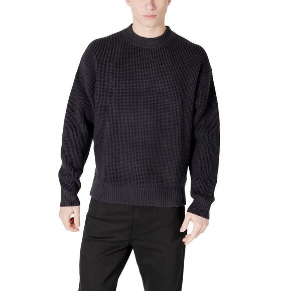 Calvin Klein Jeans Black Organic Cotton Men's Sweatshirt